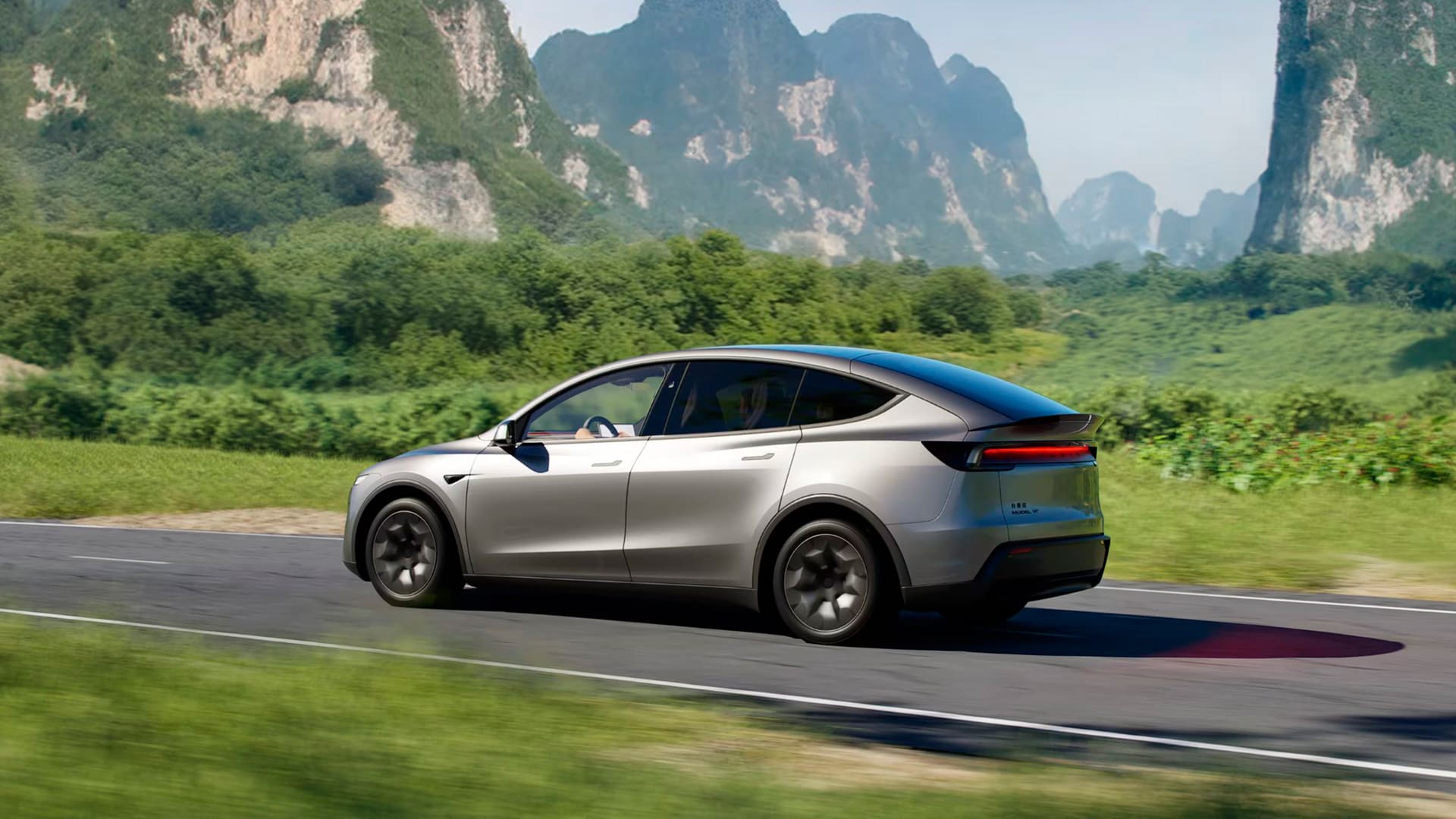 Электромобили Tesla Model YL из Китая